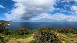 Three Palms Scenic Overlook on Catalina Island (360 Video)