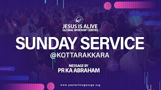 Online Sunday Service | Pastor K.A Abraham | 19-02-2023 | Jesus Is Alive | LIVE©