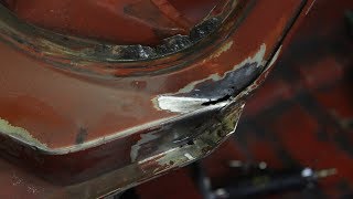 1972 Triumph GT6 Restoration - Part 25 - Windscreen pillar repair