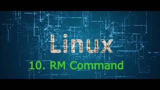 10. Linux Tutorial from zero to advanced | RM remove command | #linux #devops