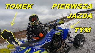 PIERWSZA JAZDA POTWOREM RAPTOR SWAP MT07 - NARESZCIE TOMEK !