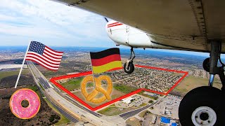 Flying to a GERMAN Town in TEXAS for Pretzels!