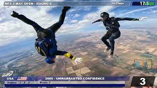 Unwarranted Confidence, 2024 USPA National Championships, Mixed Formation Skydiving