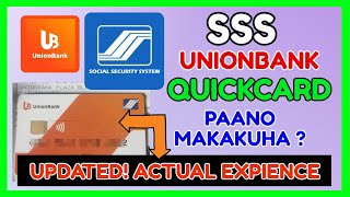 SSS Unionbank Quick Card: How to Apply | Paano Makakuha ng SSS QuickCard