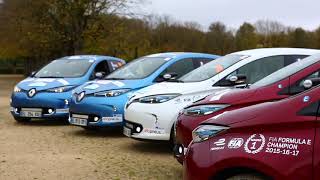 2017 Renault ZOE at the Monte Carlo eRally Day 1