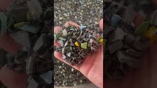 プラスチック破砕機　破砕サンプル硬質編　ドナウ商事