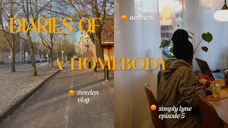 A Homebody´s Day in Sweden || Grocery Haul, Skincare Rituals and Serene winter walks