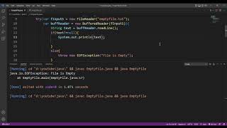 How to check for Empty File in Java
