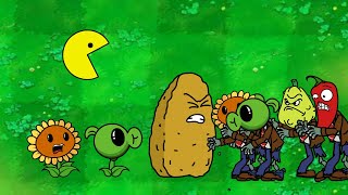 Dhannu's PLANTS vs ZOMBIES - Episode 2 - Pac-Man in PvsZ!
