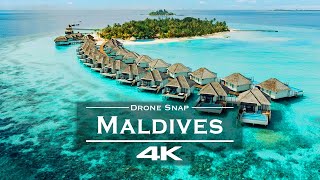 Maldives 🇲🇻 - by drone [4K]