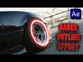Animated Saber Outline Effect  - After Effects Tutorial Free Plugin