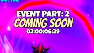 Super Shadow got delayed? (Sonic Speed Simulator)