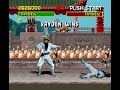 mortal kombat 1 super nintendo snes very hard playthrough rayden raiden