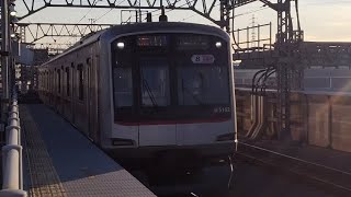 東急東横線5050系5162F各駅停車石神井公園駅行き元住吉駅到着