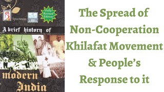 (V90) (How Khilafat \u0026 Non-Cooperation moved forward \u0026 how people responded ?)Spectrum Modern History