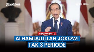Jempol Buat Jokowi Tolak Usulan 3 Periode
