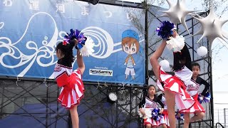 しながわ運河まつり2024 キッズチアダンス kids cheer dance cheerleading