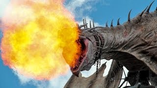 Fire Breathing Dragon Harry Potter Gringotts Bank Diagon Alley