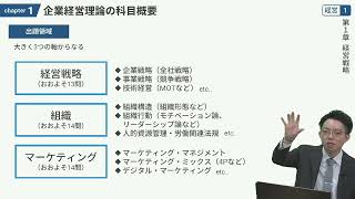 中小企業診断士　合格講座　無料体験講義（企業経営理論第１回）