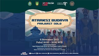 [LIVE GIBRANTV] Launching Atraksi Budaya Prajurit Solo