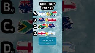 Rugby world cup 2023 final prediction? #rugbybasics #rwc2023 #shorts