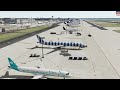 p3dv5.4 simulation flight eddf hegn boeing 757 300 rr