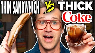 We Try Thick Drinks