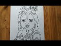 very easy line art bal krishna,krishna thakur drawing,how to draw bal gopal,how to draw lord krishna