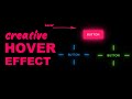 Creative Button Hover Effects using CSS | Glowing Gradient Border Effects using Html & CSS