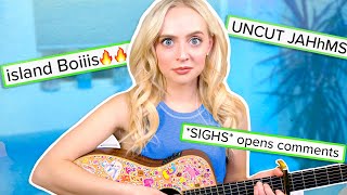 I Wrote a Song Using Only YouTube SHORTS Comments! - Madilyn Bailey (wireless earbuds)