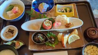 Kakunodate, Akita (秋田県角館町) - Breakfast #1 at Kakunodate Sanso Wabizakura ryokan (角館山荘 侘桜)