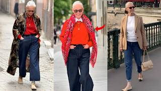 Secrets to how Parisian women 50+ look so young and stylish