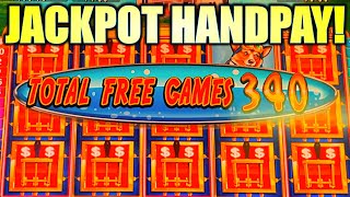 ★JACKPOT HANDPAY!★ 340 FREE GAMES!! OH BOY! ELECTRIFYING RICHES Slot Machine (KONAMI GAMING)