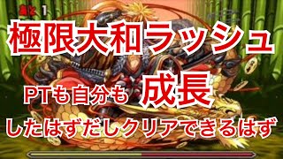 【パズドラ】#192PTも自分も成長したはずなので極限大和ラッシュに挑戦【道楽道】