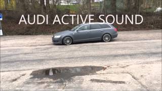 Audi A6 4f mit Active Sound