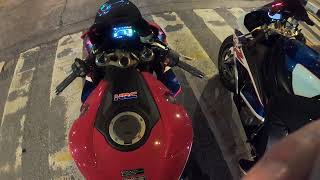 ไปโกโรตีชาชักถนนจันทน์ S1000rr กับ CBR1000rrsp