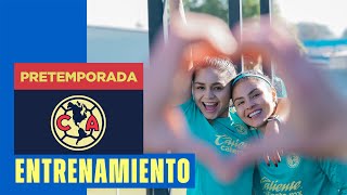 A tope en la pretemporada | Entrenamiento Club América Femenil