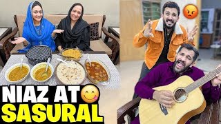 Rajab Butt new vlog | Dogar ka Tamasha at my sasural 😢 Niaz at Emaan's House 🏠