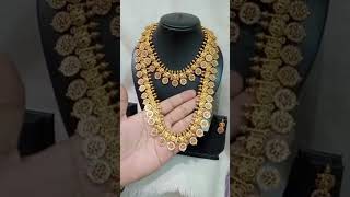 ఎంతటి బంగారం కూడా పనికిరాదు latest jewellery collection\\ jewellery collection new models|| Longharam