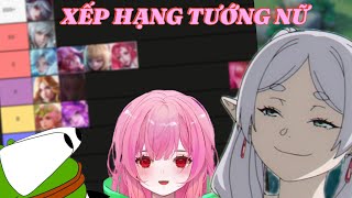 Tôi xếp hạng các tướng nữ trong Liên Quân🌚