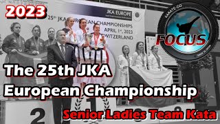 The 25th JKA European Championship - Ladies Team Kata