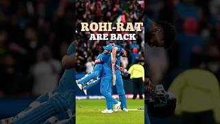 Rohi - RAT Are back 😍❣️..#cricketnews #viratkohli #rohitsharma #shorts #short #subscribe #shortvideo