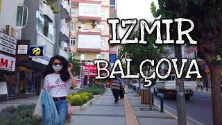 Walking in Izmir: Street Walk Around Balçova | 🇹🇷 Turkey Walking Tour 4K