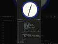 Analog clock animation using CSS