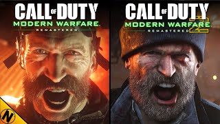 Call of Duty: Modern Warfare 2 - Remastered vs Modern Warfare - Remastered | Direct Comparison