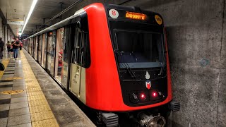 İstanbul Metrosunda Olimpiyat - Bahariye Arasında Seyahat