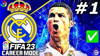 FIFA 23 Real Madrid Career Mode EP1 - THE BEGINNING!🔥🇪🇸