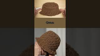 How to Crochet a Basketweave Bucket Hat in 3 Easy Steps #crochet #crochettutorial #crochetpatern