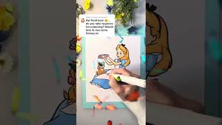 Dive into wonderland adventures #aliceinwonderland #illustration #coloring