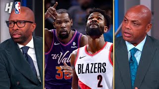 Inside the NBA reacts to Trail Blazers vs Suns Highlights